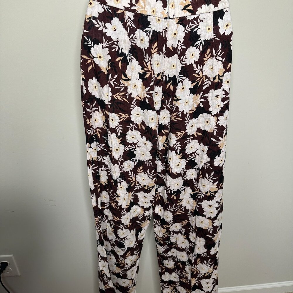 MinkPink Maya Floral Cropped Top & Pant Matching Set Women's XS - Picture 7 of 10